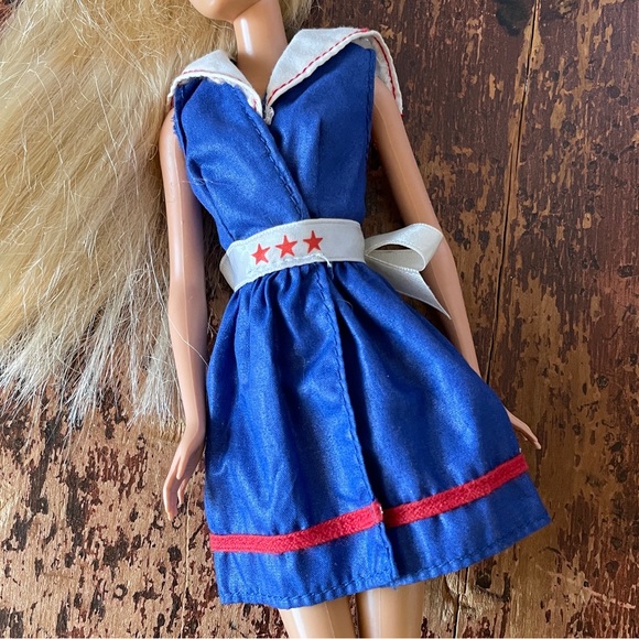 Barbie Other - Vintage Barbie sailor dress